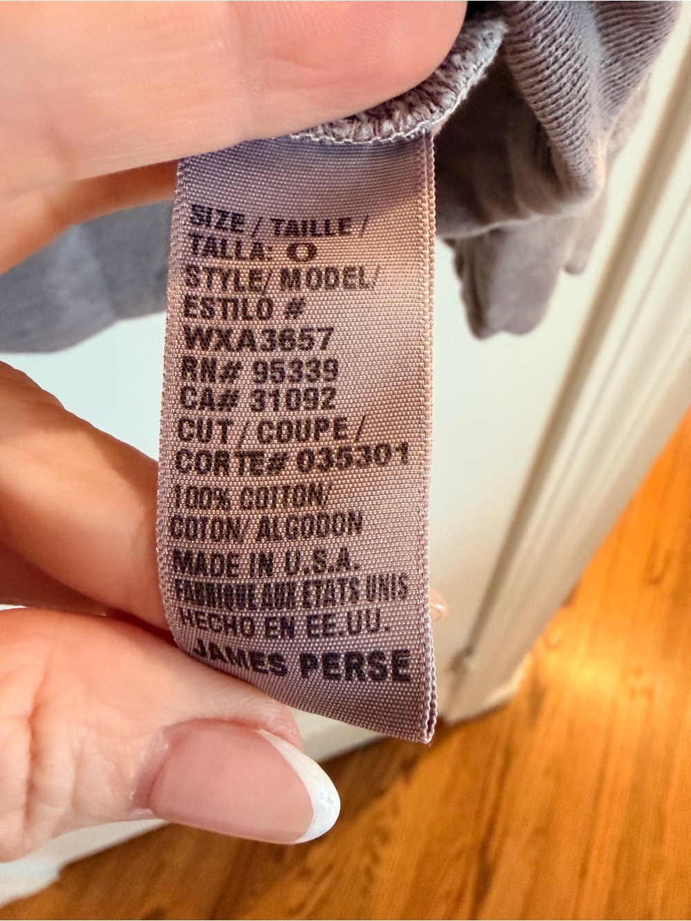 James Perse Relaxed Crewneck Sweatshirt size 0/XS - Picture 7 of 10